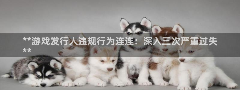 新宝gg—创造奇迹登录：**游戏发行人违规行为连连：深入三次严重过失
**