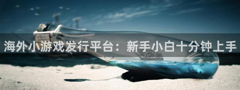 新宝gg平台注册网址：海外小游戏发行平台：新手小白十分钟上手