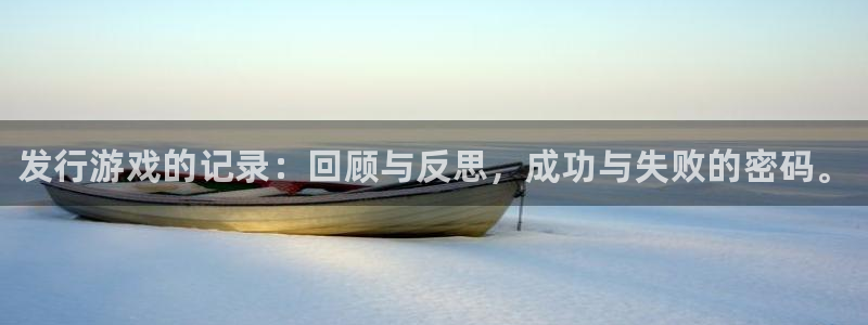 新宝gg案件：发行游戏的记录：回顾与反思，成功与失败的密码。